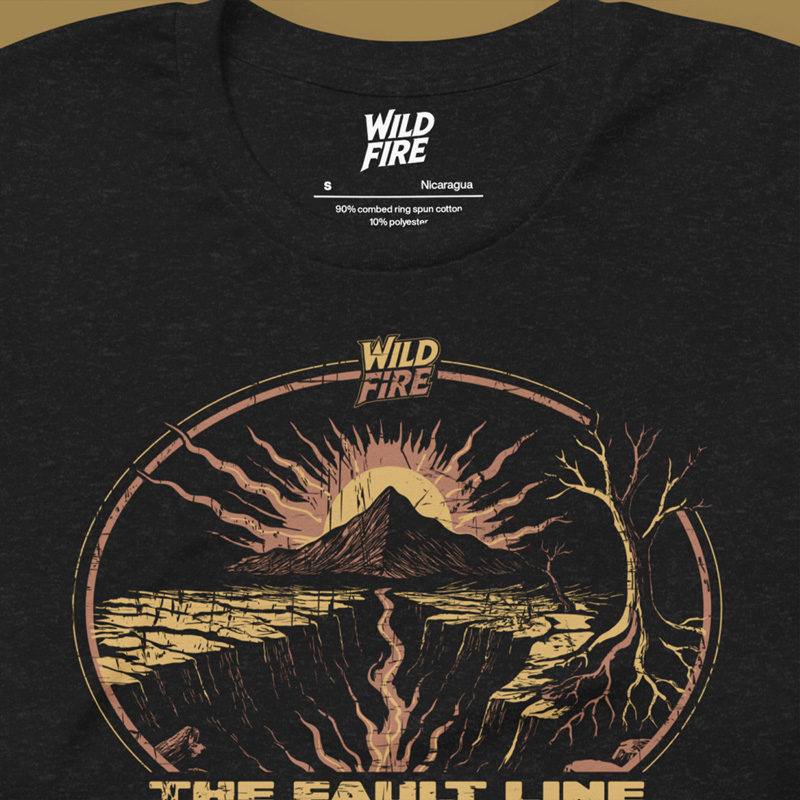 wildfire-cigars-the-fault-line-tshirt-hover Shop the Wildfire Cigars The Fault Line T-shirt