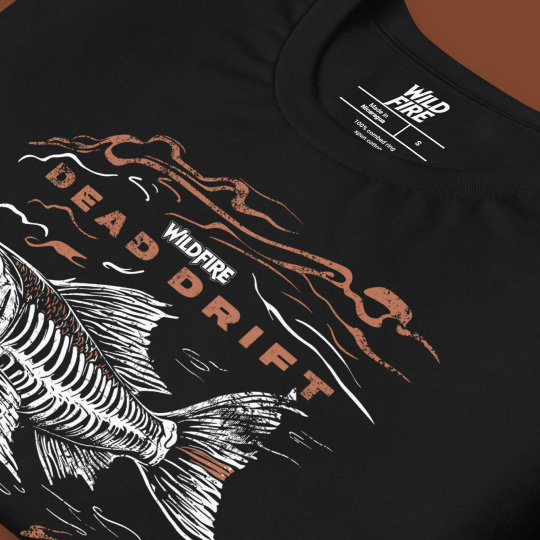 Wildfire-dead-drift-T-shirt-hover Shop the Wildfire Cigars Dead Drift T-shirt